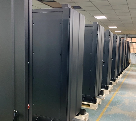 Шкафы управления серии CBPS со сборной каркасной конструкцией (профиль с 9 загибами)