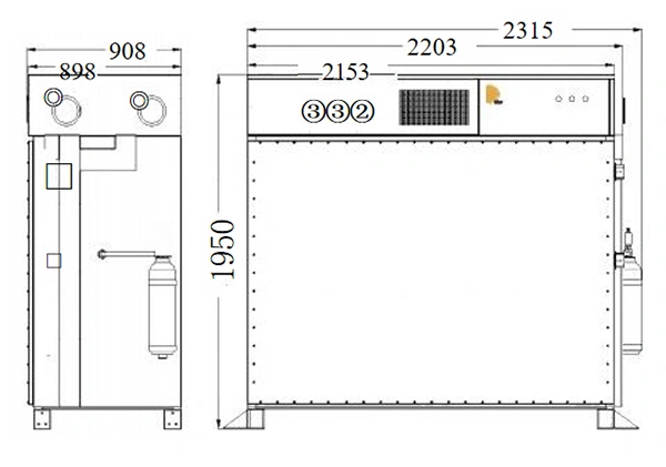 Cистема накопления энергии (600–876 В DC)
